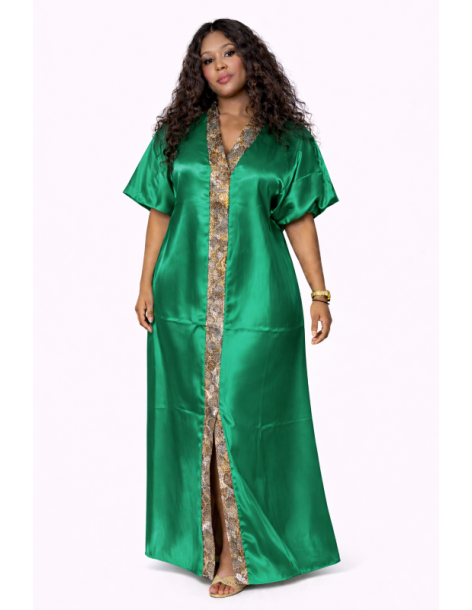 Kaftan satin et brocart 2