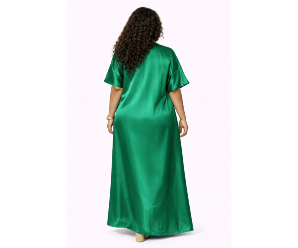 Kaftan satin et brocart
