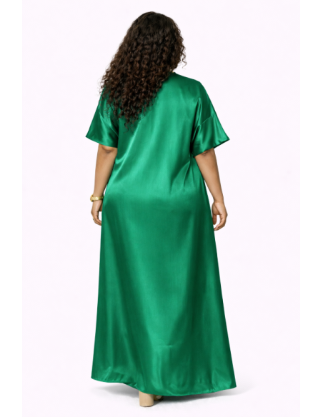 Kaftan satin et brocart