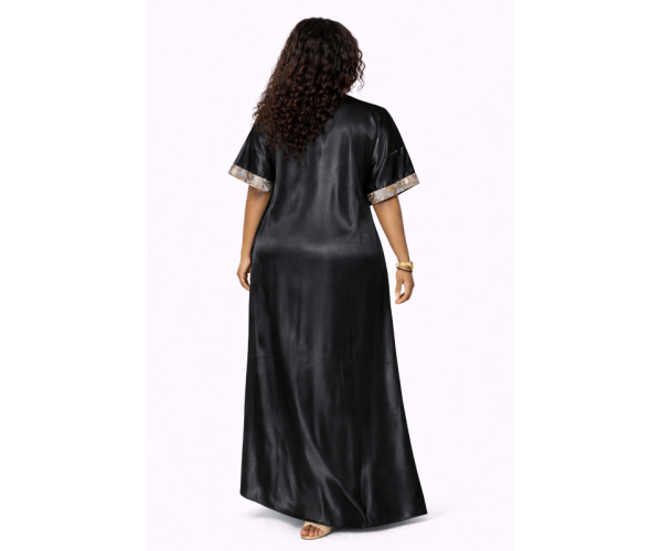 Kaftan satin et brocart
