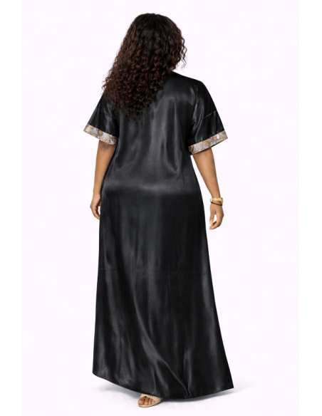 Kaftan satin et brocart