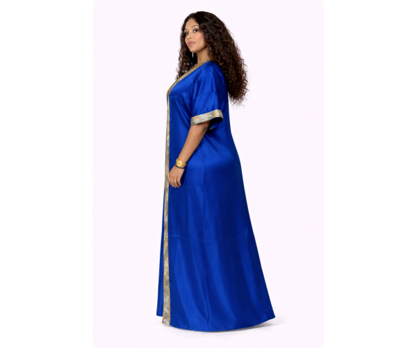 Kaftan satin et brocart