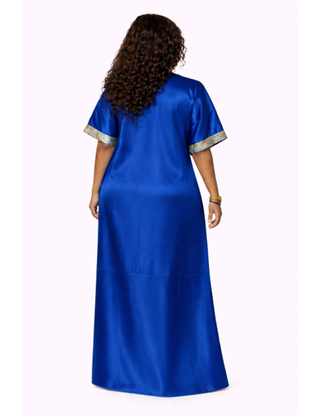 Kaftan satin et brocart