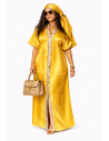 Kaftan satin et brocart