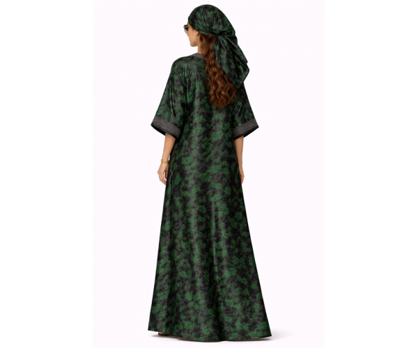 Kaftan satin et brocart