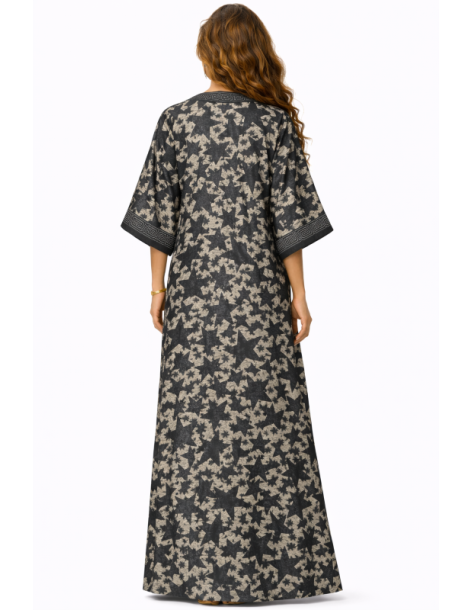 Kaftan satin et brocart 2