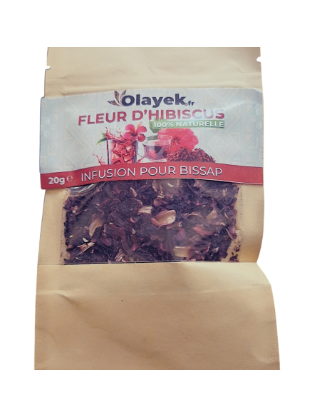 Fleur d'Hibiscus Bio Séchée 200g