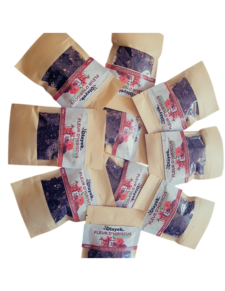 Fleur d'Hibiscus Bio Séchée 200g