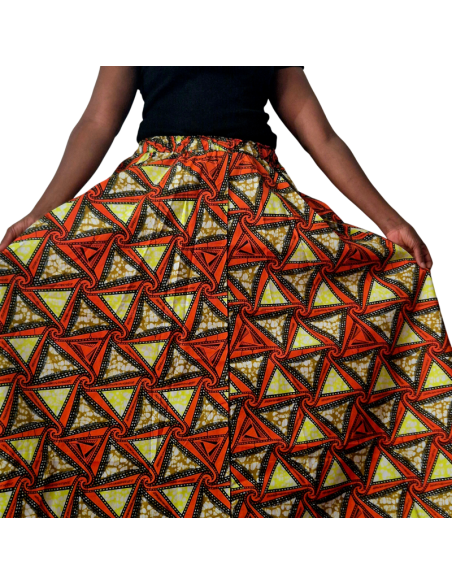 Jupe en Wax Éthique & Élégante – Tissu Africain Authentique | Olayek
