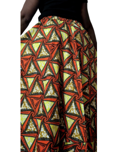 Jupe en Wax Éthique & Élégante – Tissu Africain Authentique | Olayek