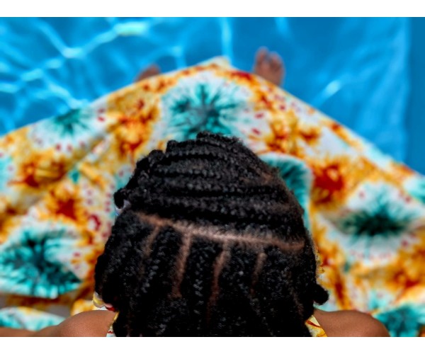 Robe salopette fillette en Wax Étnique & Colorée – Tissu Africain Authentique | Olayek