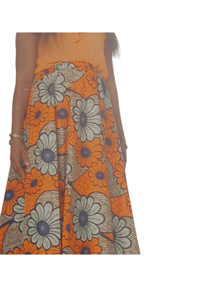 Jupe en Wax Éthique & Élégante – Tissu Africain Authentique | Olayek