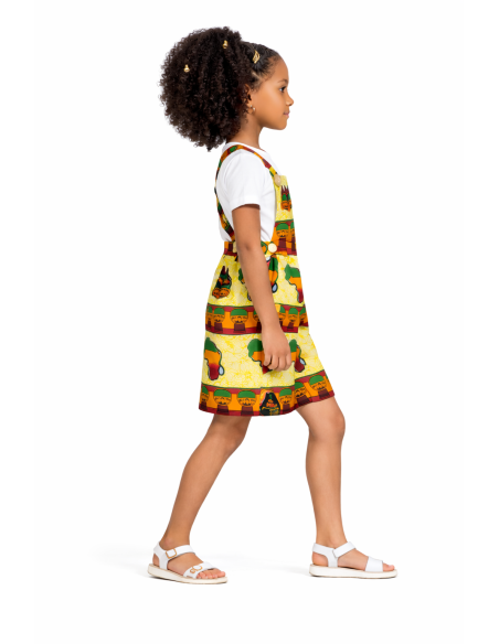 Robe africaine en Wax