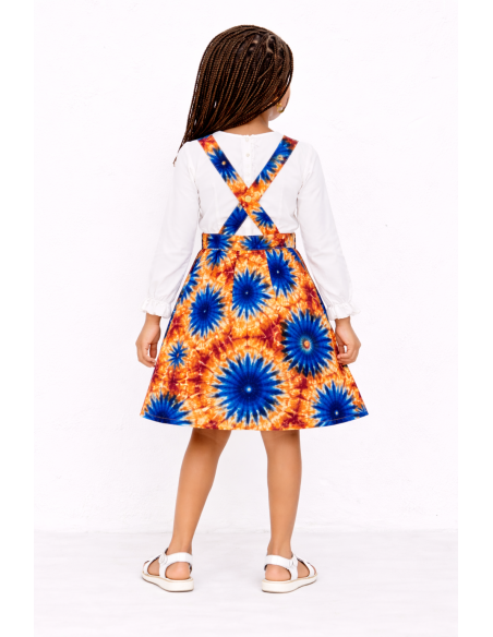 Robe en Wax aux Motifs Africains