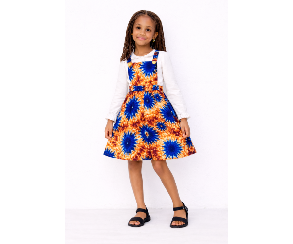 Robe Africaine Fillette en Wax